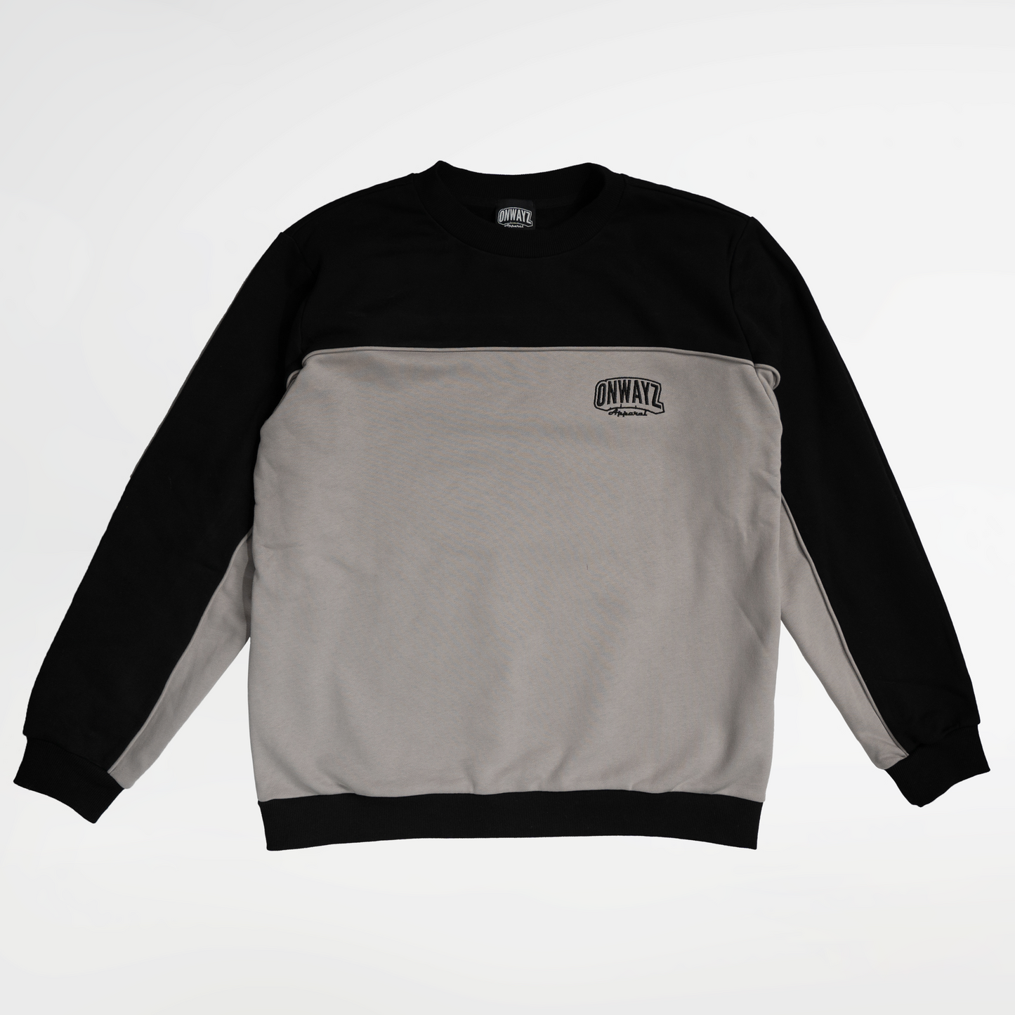 Core Crewneck - Black Grey