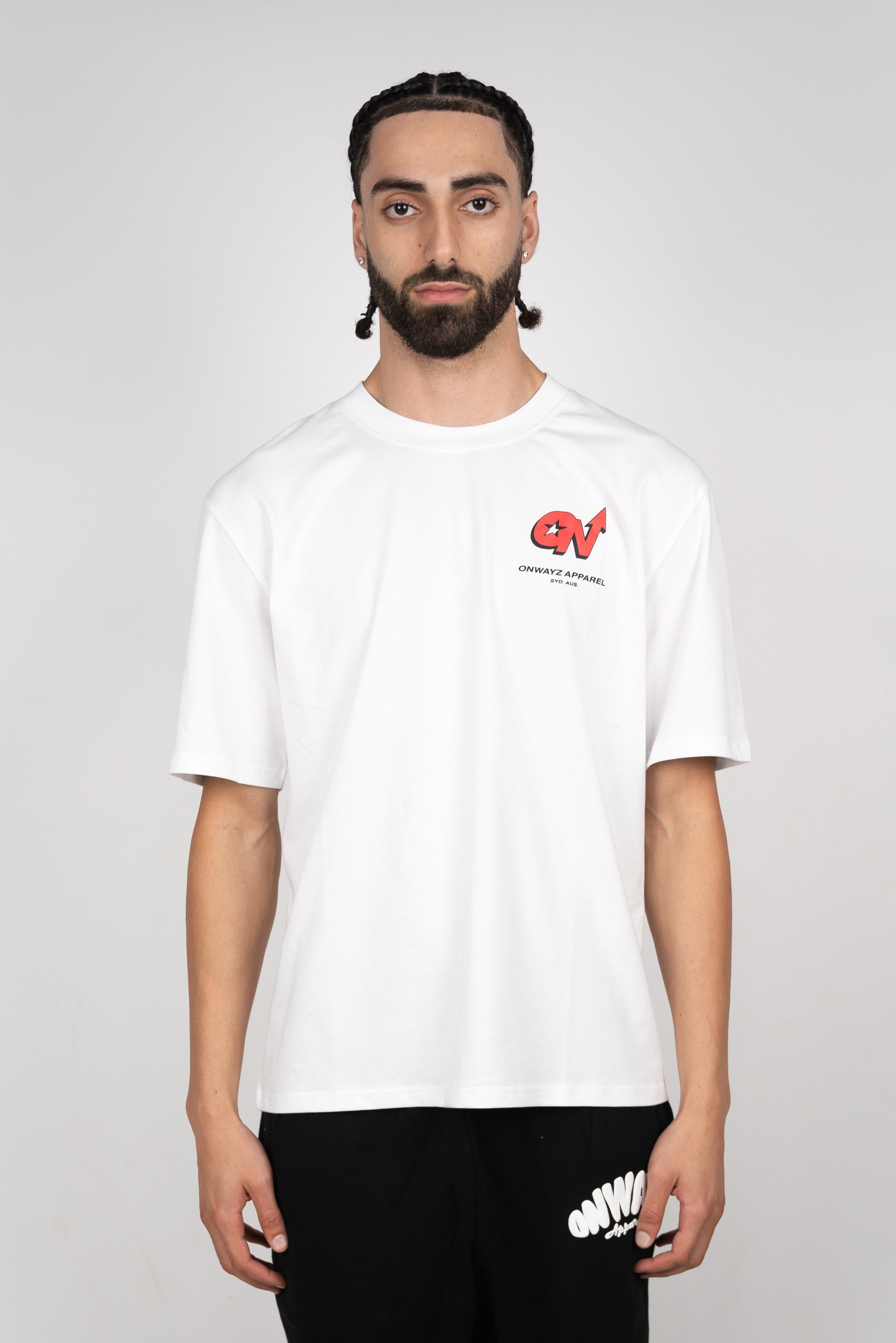 Red Star T Shirt - White