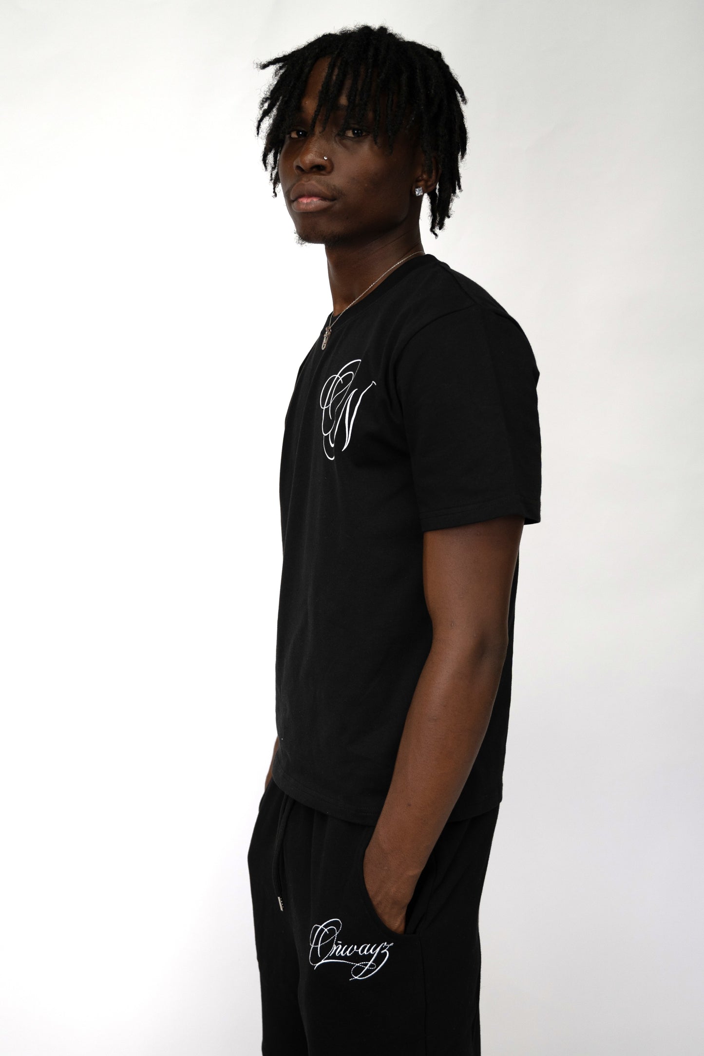 Calligraphy T Shirt - Black