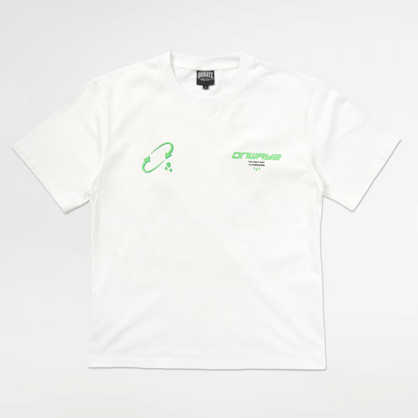 Motion T Shirt - White Green