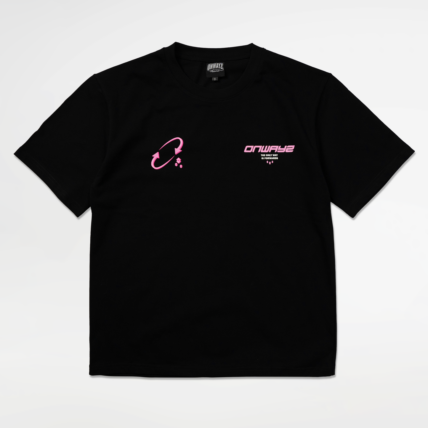 Motion T Shirt - Black Pink