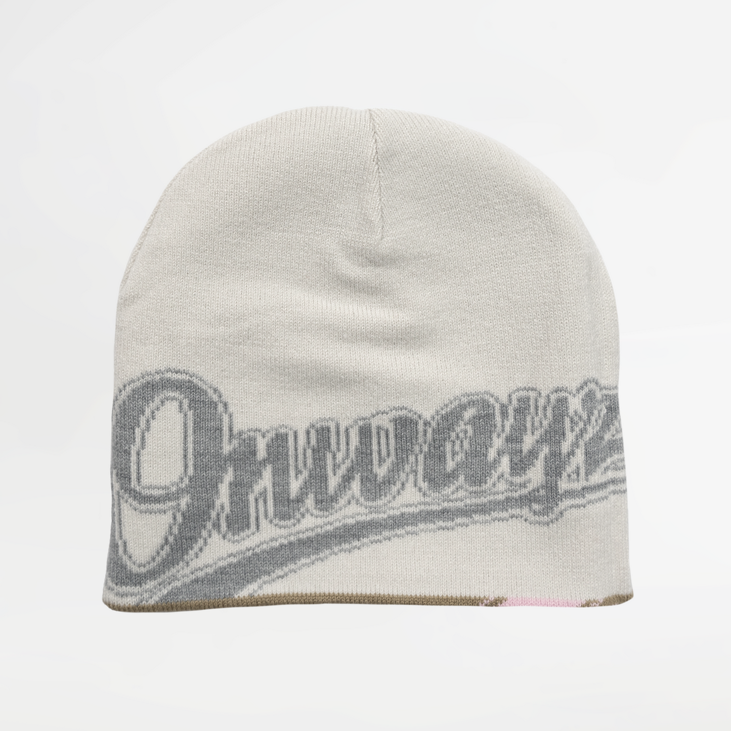 Reversible Beanie - Brown / Grey