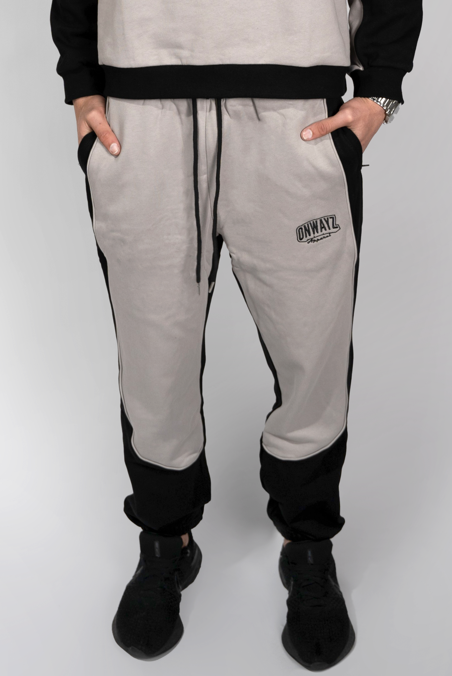 Core Sweatpants - Black Grey