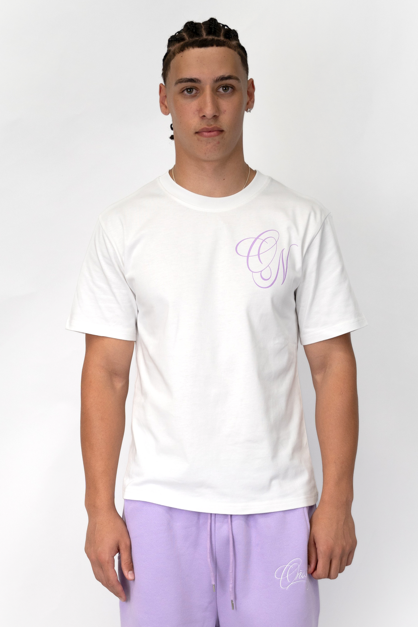 Calligraphy T Shirt - Purple