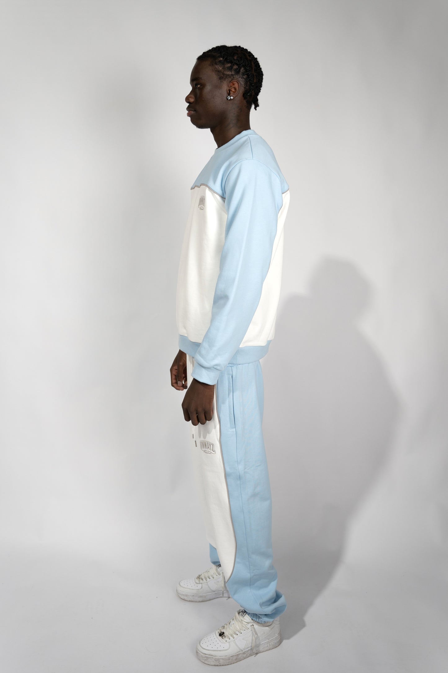 Core Crewneck - Blue White