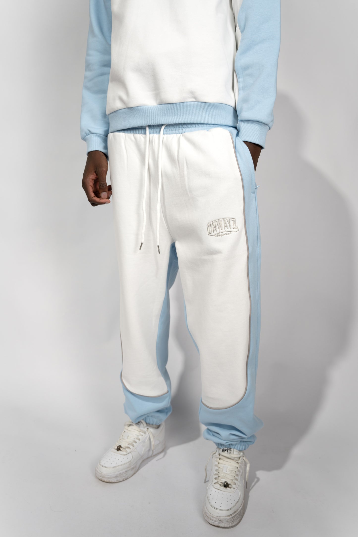 Core Sweatpants - Blue White