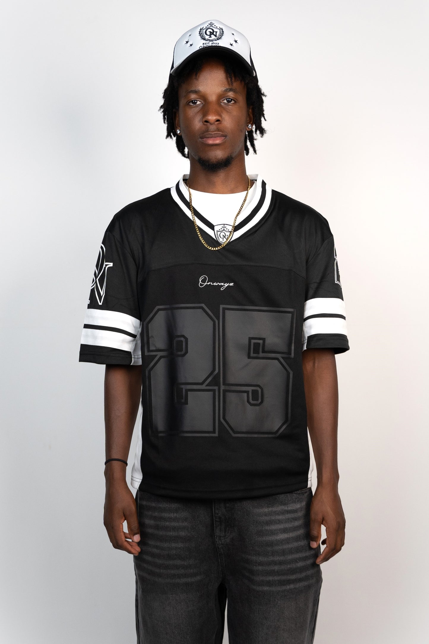 American Football Jersey - Black