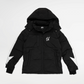 Arrow Puffer Jacket - Black
