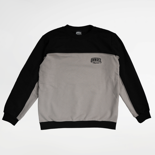 Core Crewneck - Black Grey