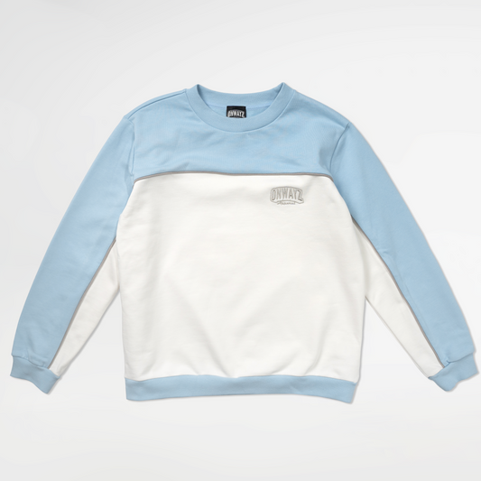 Core Crewneck - Blue White