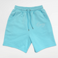 Caligraphy Shorts - Aqua