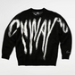 Fluff Knit Crewneck - Black