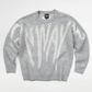 Fluff Knit Crewneck - Grey