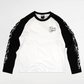 Arrow Long sleeve T Shirt - Black White