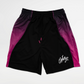 Gradient Shorts - Black Pink