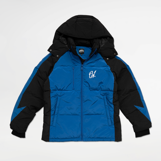 Arrow Puffer Jacket - Blue