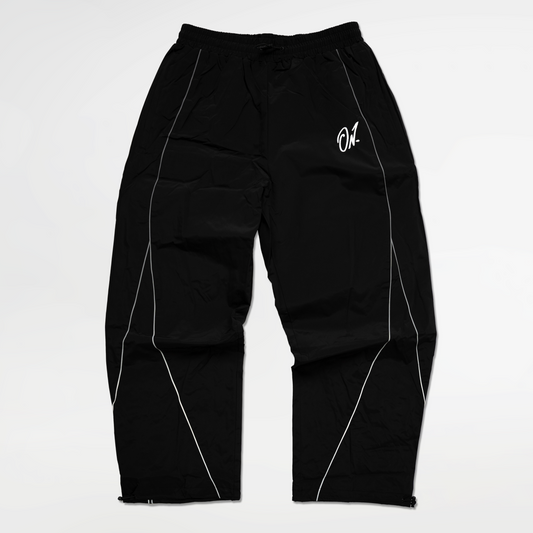 Arrow Windbreaker Pants - Black