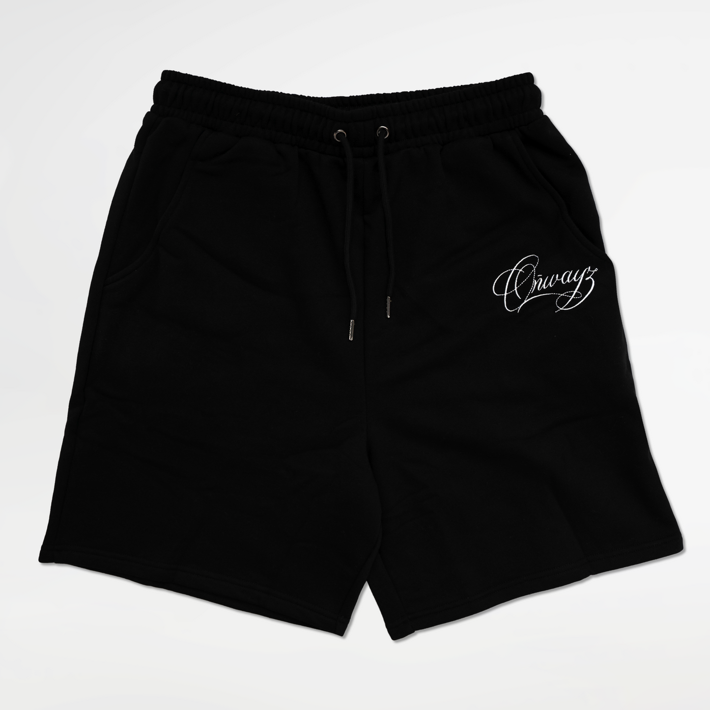 Caligraphy Shorts - Black
