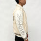 Skyline Varsity Jacket - Beige