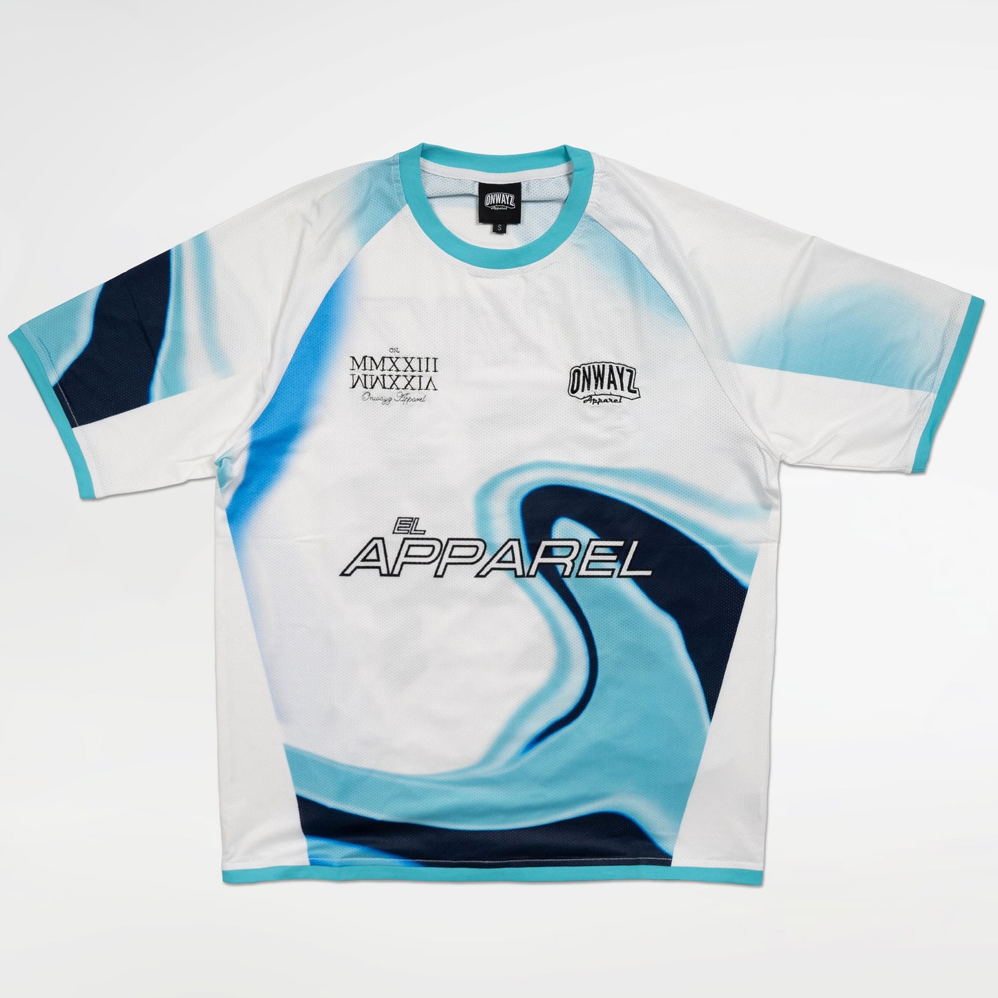 Aquamarine Football Jersey