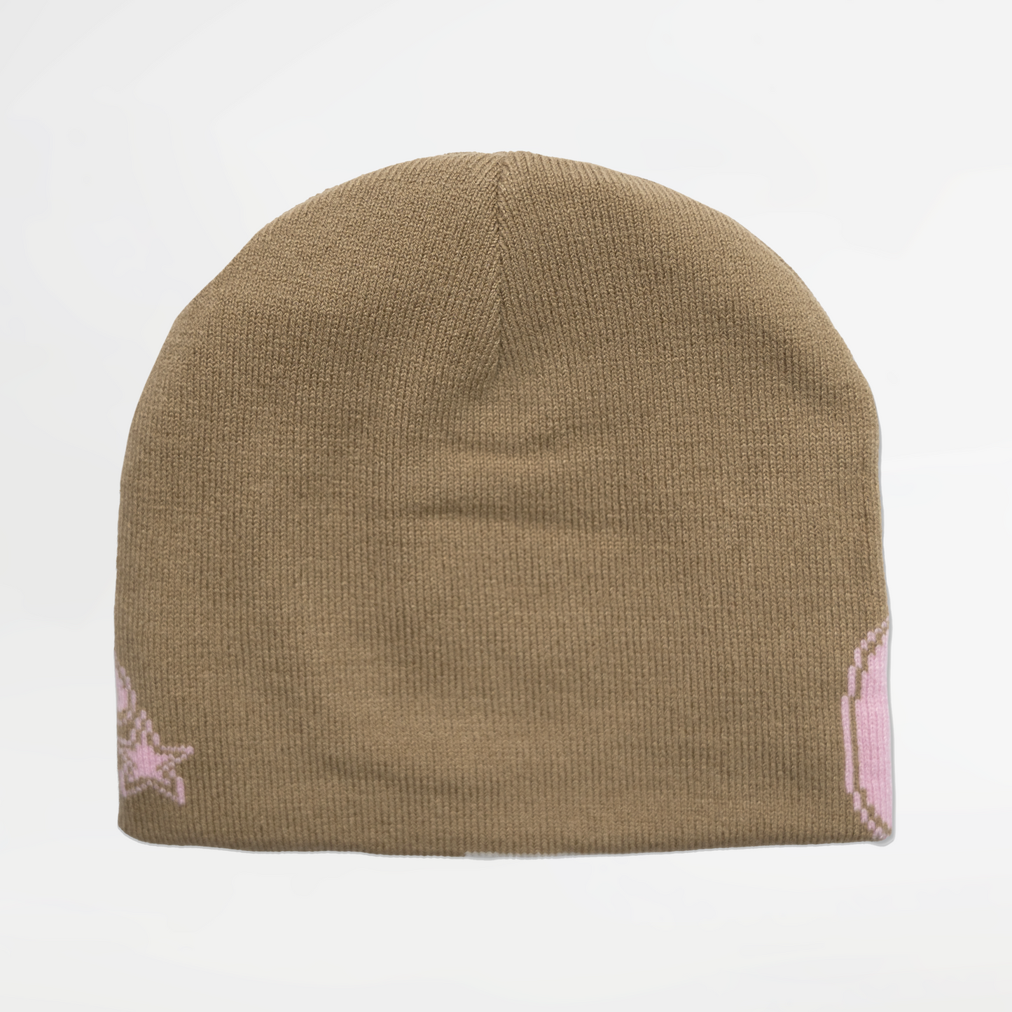 Reversible Beanie - Brown / Grey