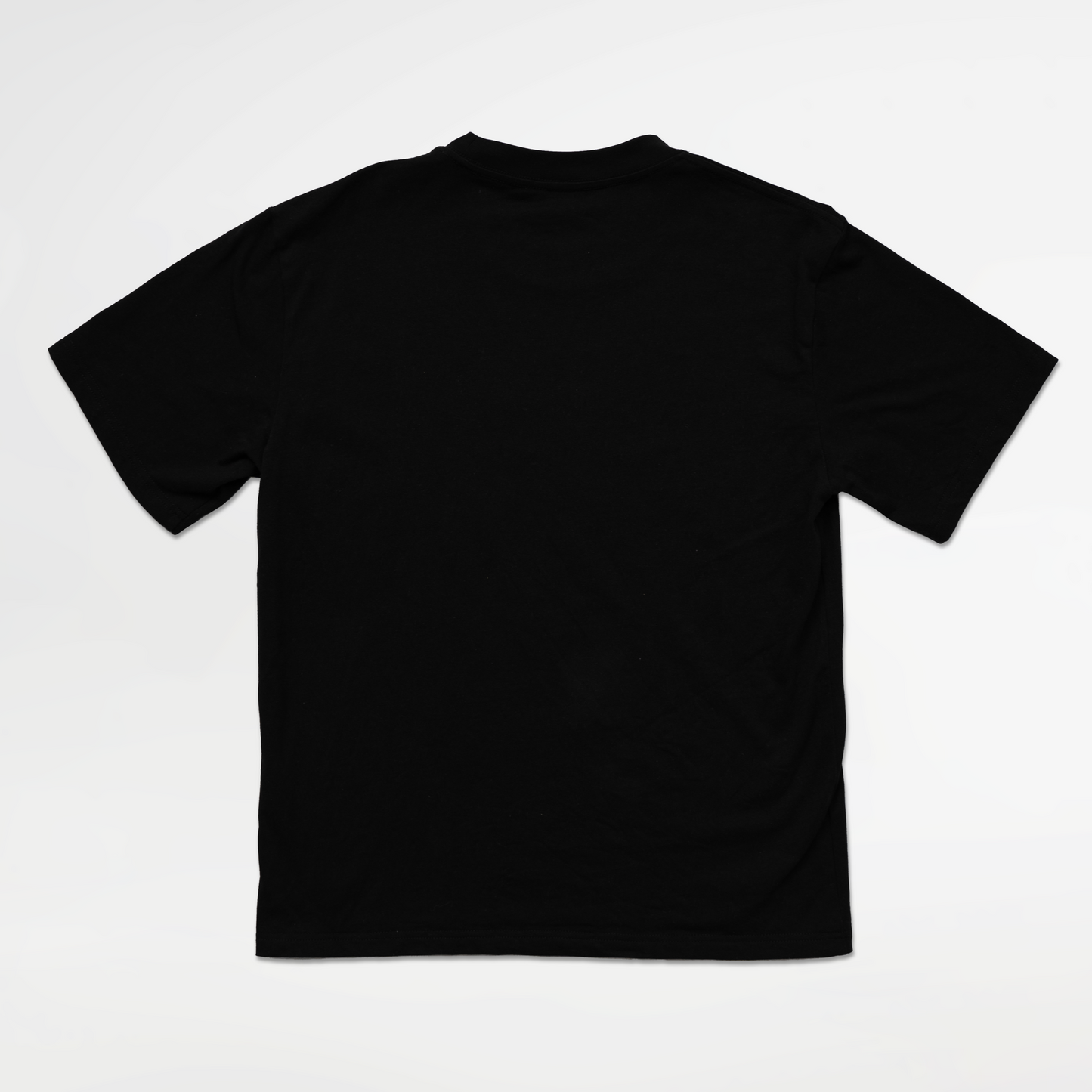 Blur Text T Shirt - Black