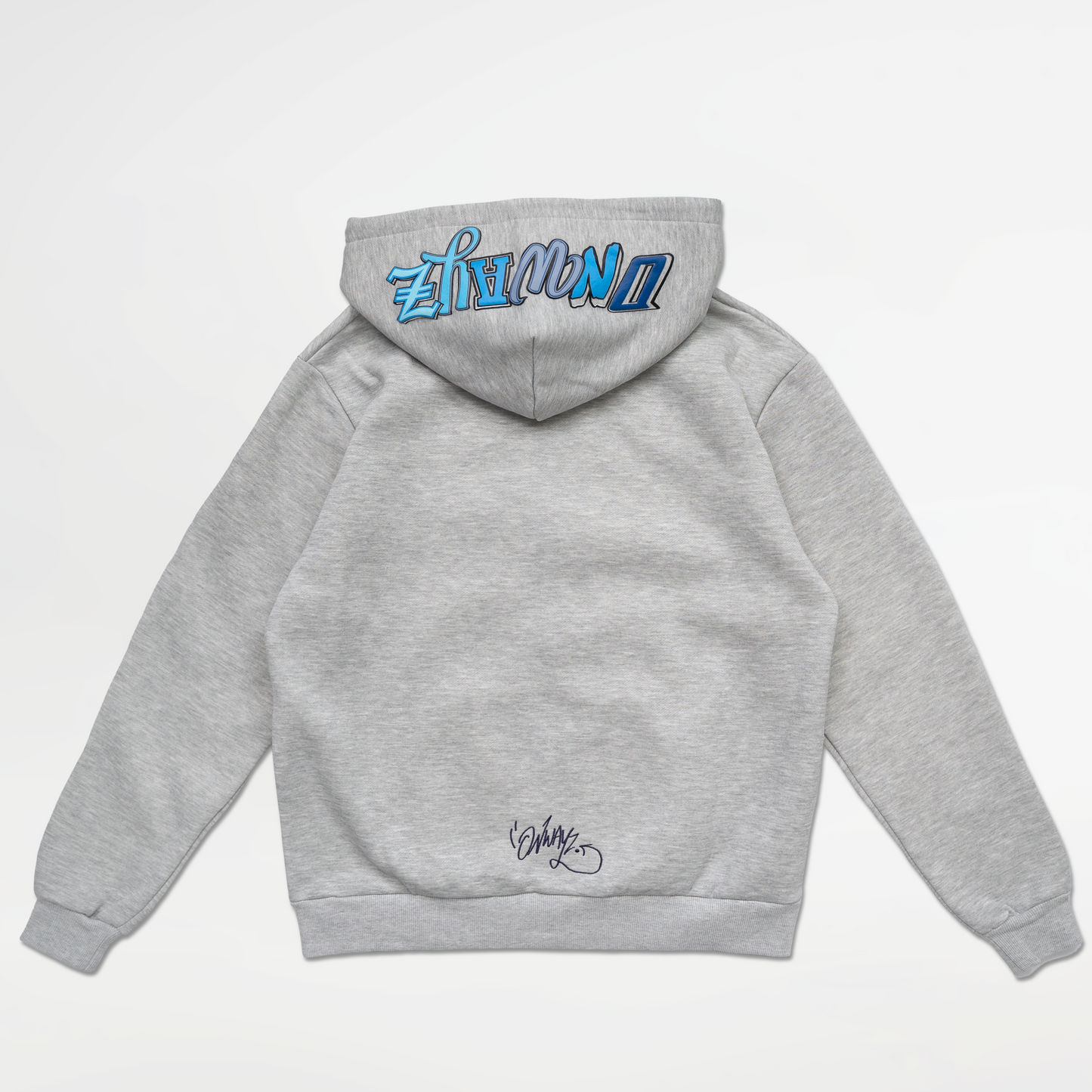 Ice Zip Hoodie - Grey