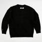 Fluff Knit Crewneck - Black