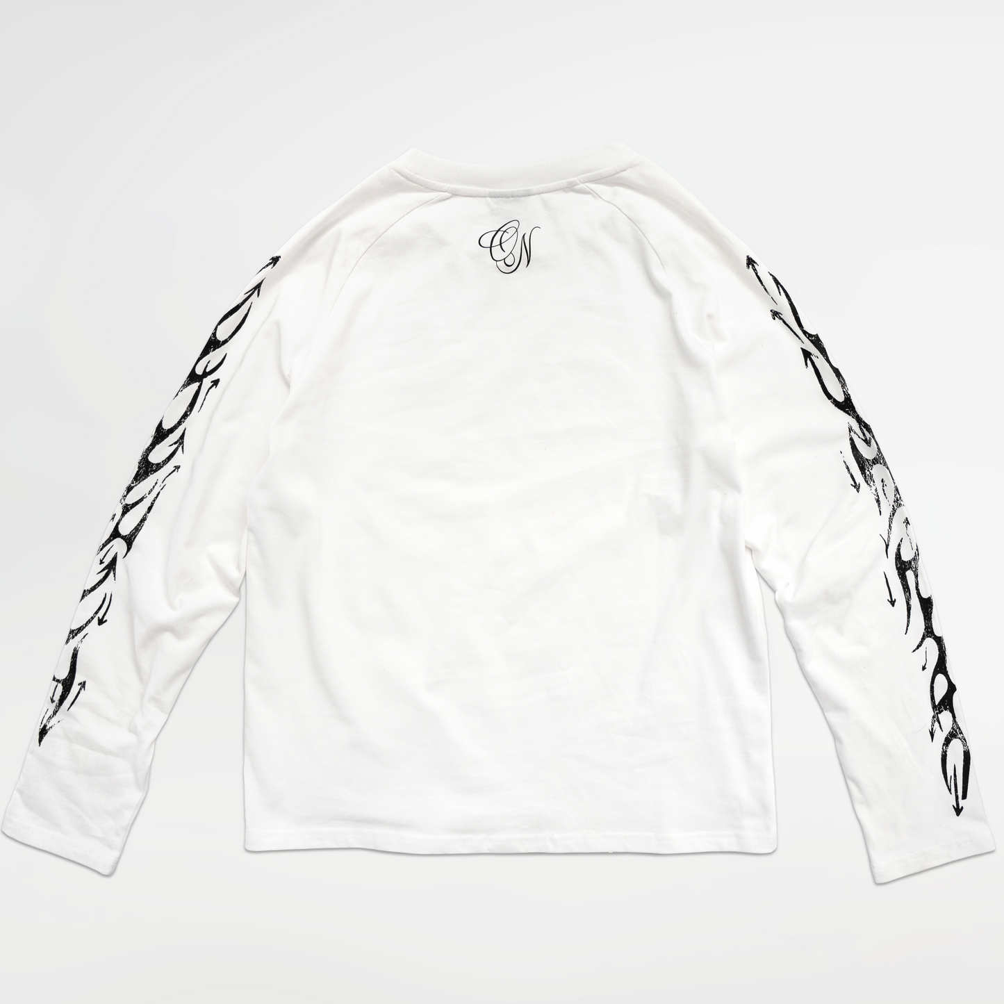 Arrow Long sleeve T Shirt - White