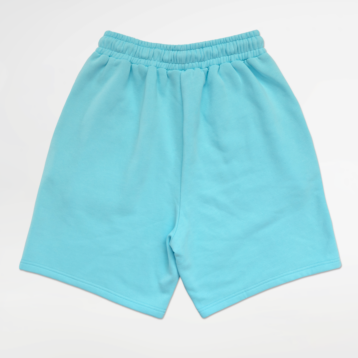 Caligraphy Shorts - Aqua