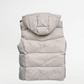Badge Puffer Vest - Grey