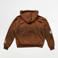 Star Zip Hoodie - Brown