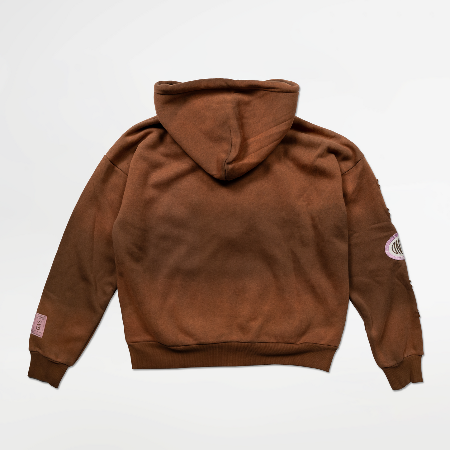 Star Zip Hoodie - Brown