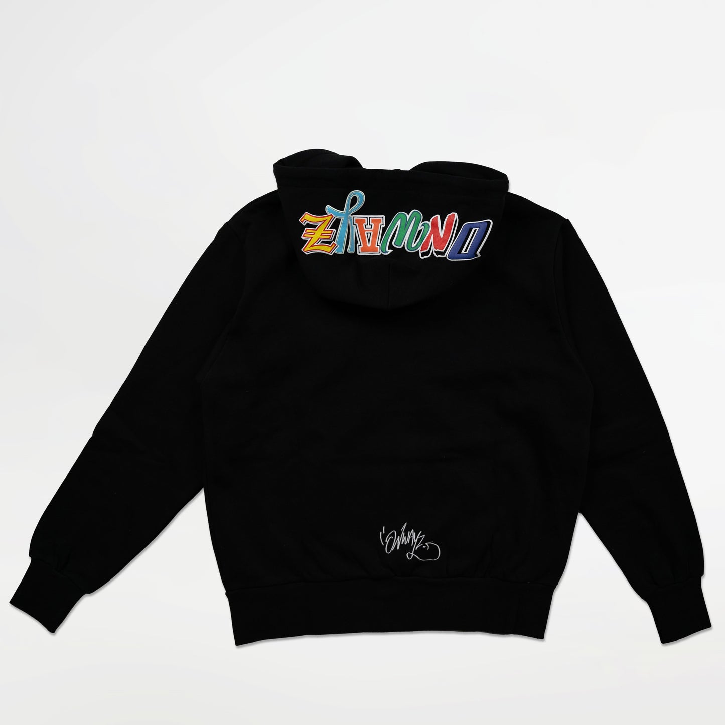 Candy Zip Hoodie - Black