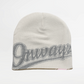 Reversible Beanie - Brown / Grey