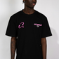 Motion T Shirt - Black Pink