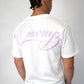 Calligraphy T Shirt - Purple