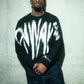 Fluff Knit Crewneck - Black