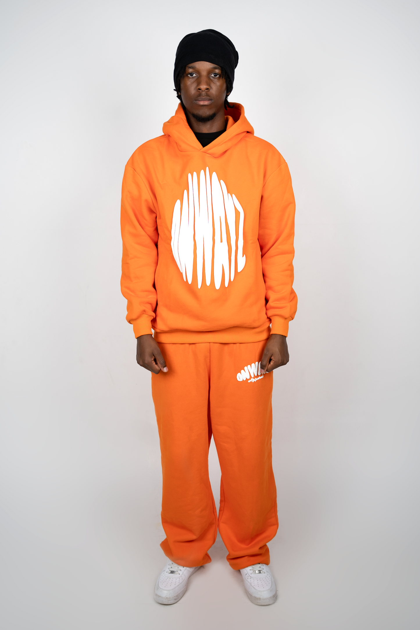 Puff Hoodie - Orange