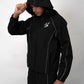 Arrow Windbreaker Jacket - Black