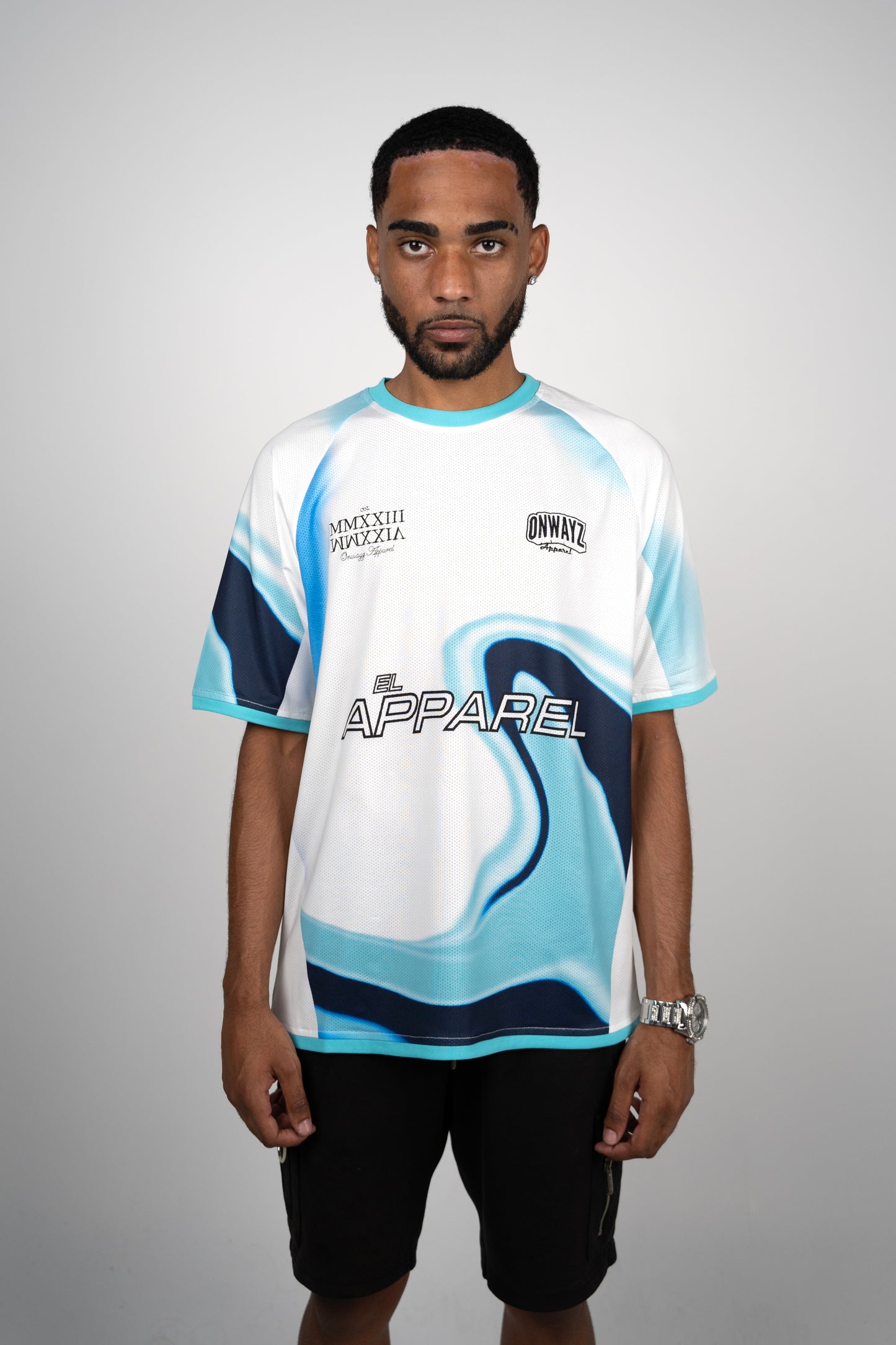 Aquamarine Football Jersey