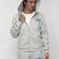 Ice Zip Hoodie - Grey