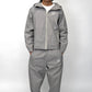 Arrow Windbreaker Jacket - Grey