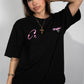 Motion T Shirt - Black Pink
