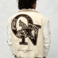 Skyline Varsity Jacket - Beige
