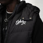 Badge Puffer Vest - Black