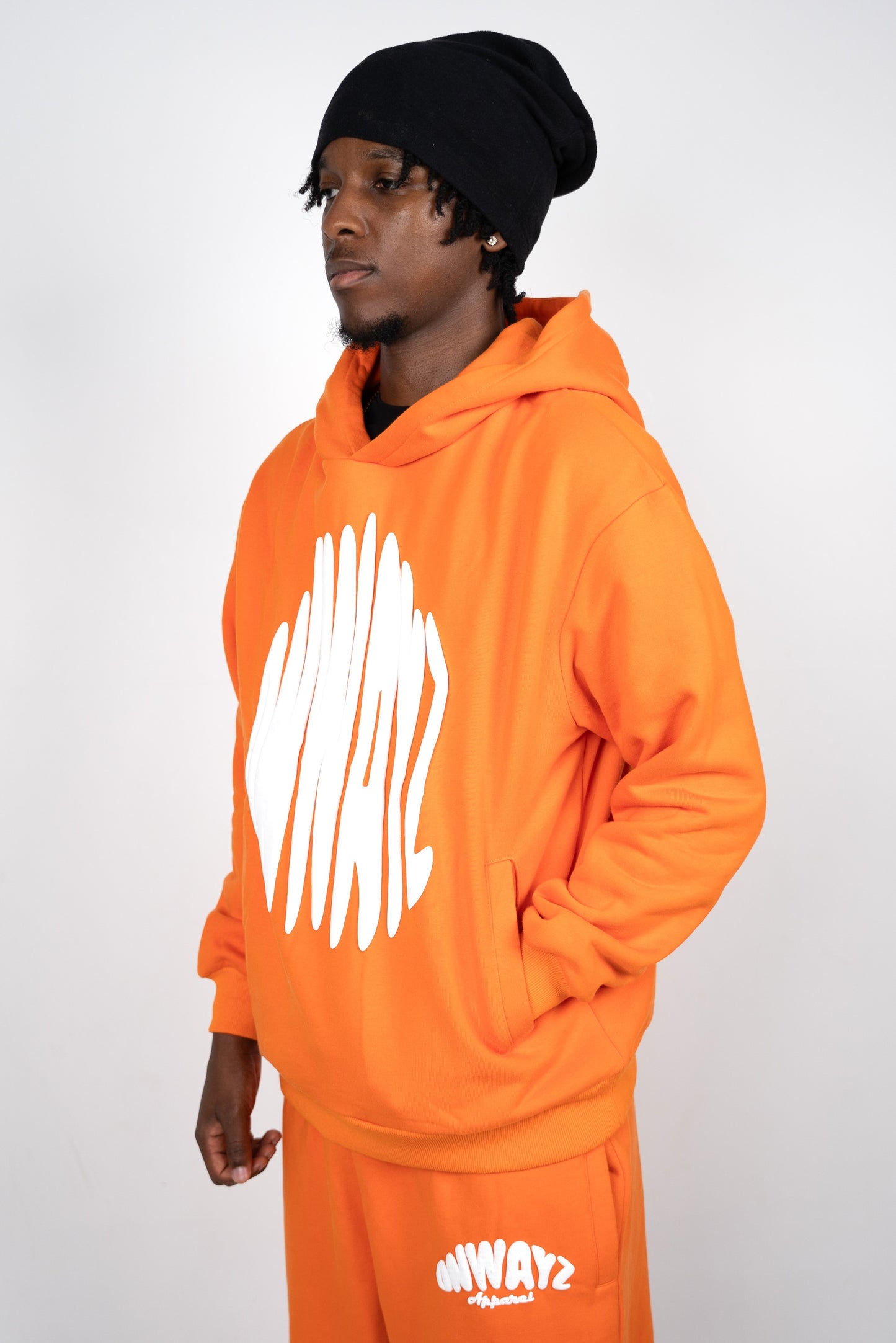 Puff Hoodie - Orange