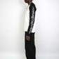 Arrow Long sleeve T Shirt - Black White