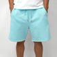 Caligraphy Shorts - Aqua