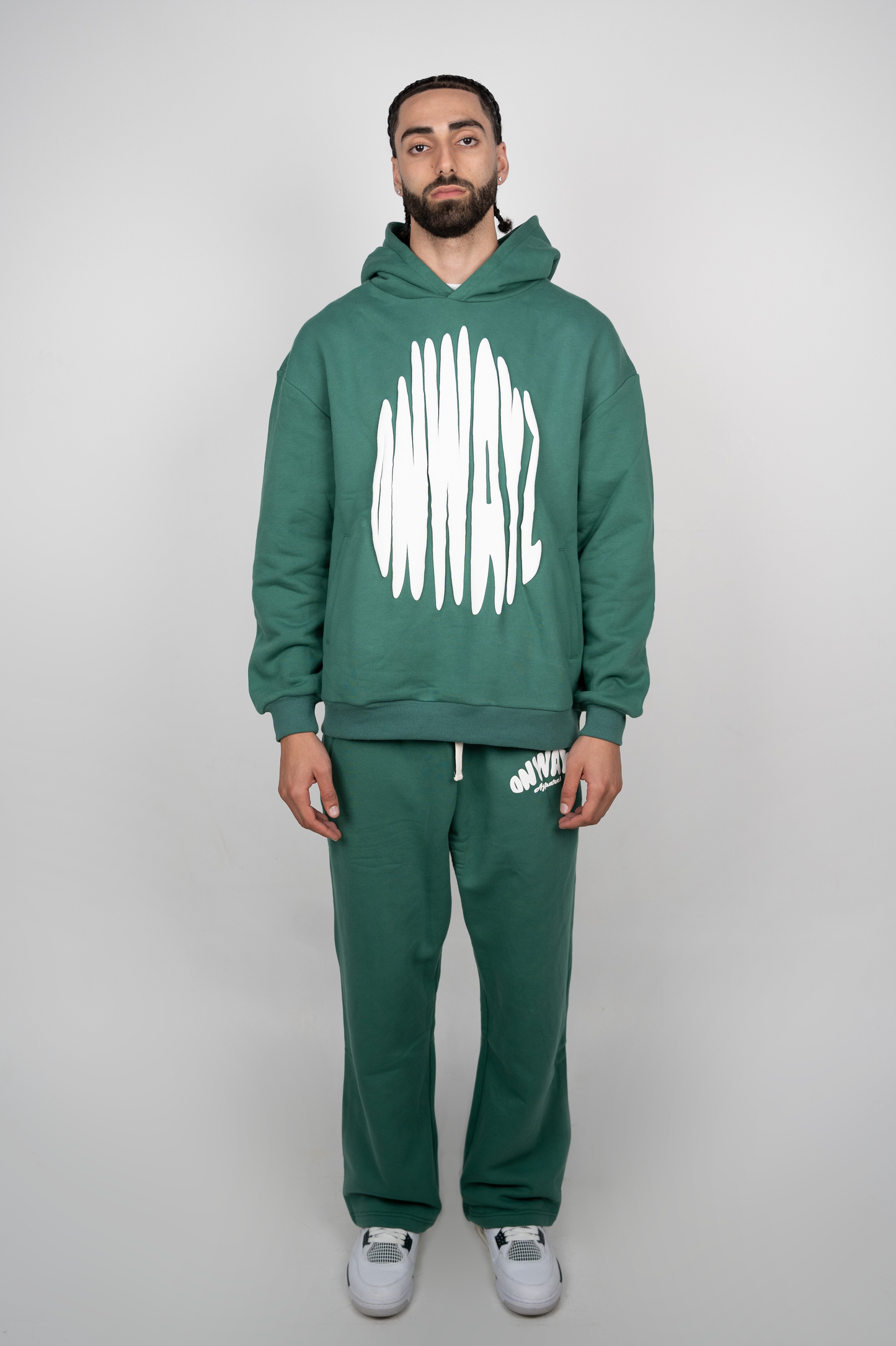 Puff Hoodie - Green